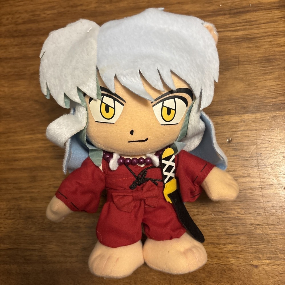 RARE Sunrise Inuyasha 2000 2003‎ Plush Rumiko Takahashi 9" Toy